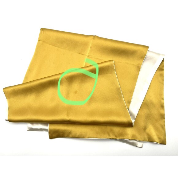 Suzhou Hand-Embroidered Floral Branch 100% Mulberry Silk Scarf Wrap Chinese Read - Picture 6 of 6